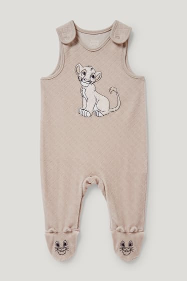 Baby Girls - Der König der Löwen - Strampler-Set - 2 teilig - grau-braun
