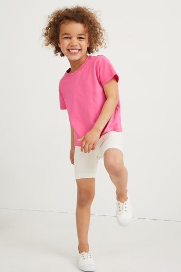 Toddler Girls - Multipack 8er - Kurzarmshirt - pink
