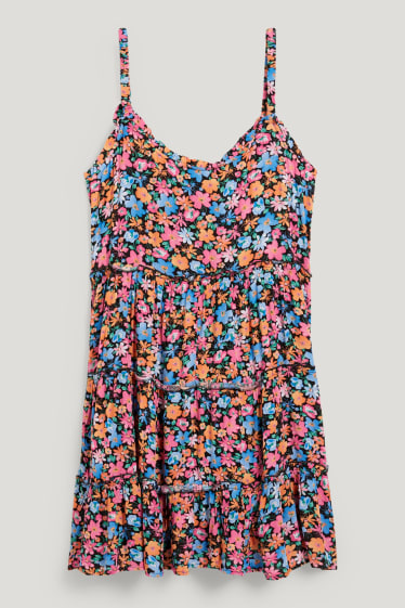 Women XL - CLOCKHOUSE - dress - floral - multicoloured