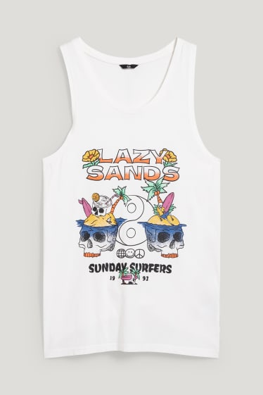 Clockhouse niños - Camiseta sin mangas - blanco roto
