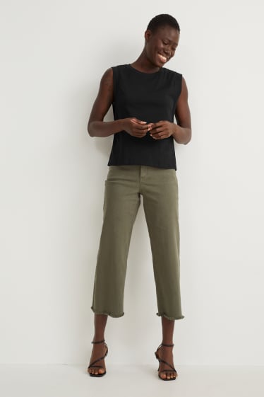 Donna - Top basic - nero