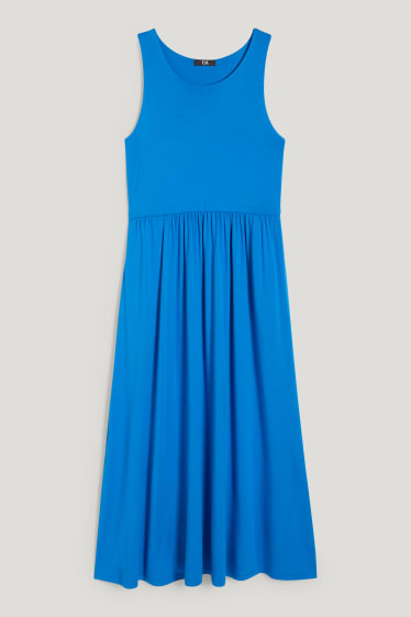 Damen - Kleid - blau