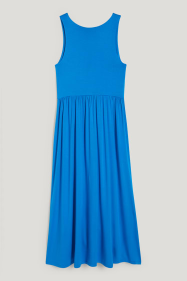 Damen - Kleid - blau