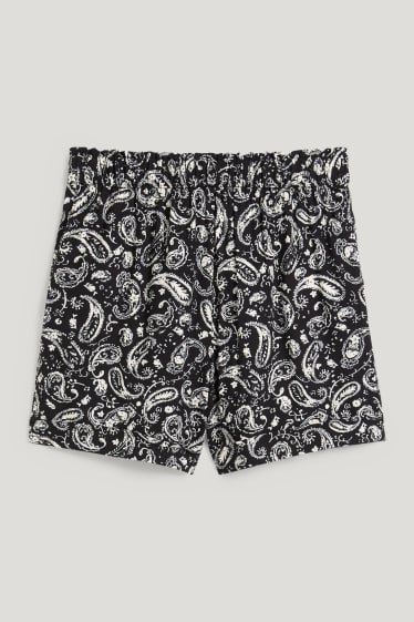 Dames - Short - mid waist - zwart