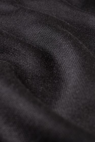 Damen - Figurbetontes Kleid - schwarz