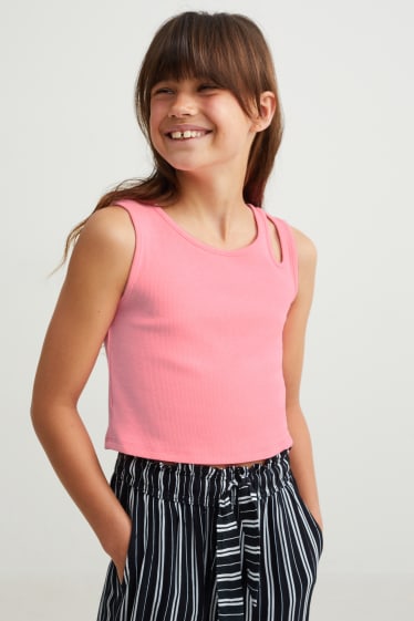 Kids Girls - Multipack 3er - Top - weiss