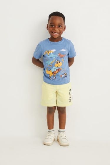 Toddler Boys - Set van 3 - shorts - lichtgeel
