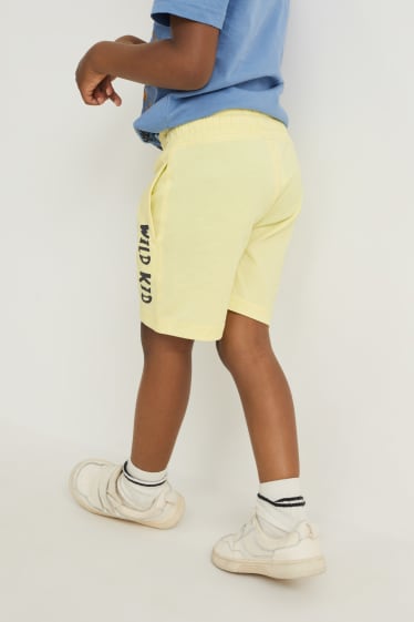Toddler Boys - Set van 3 - shorts - lichtgeel