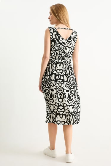 Femmes - Robe d’allaitement - noir / blanc