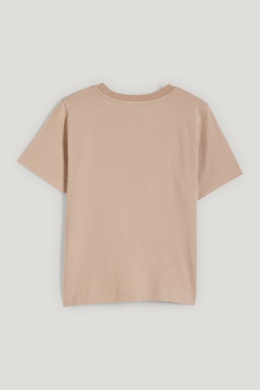 Kobiety - T-shirt - beżowy