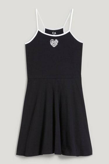 Filles - Robe - noir