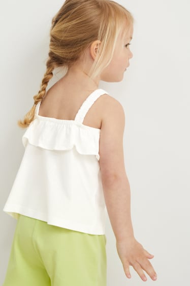 Toddler Girls - Confezione da 2 - L.O.L. Surprise - maglia a maniche corte e top - bianco