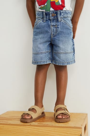 Toddler Boys - Jeans-Shorts - jeans-blau