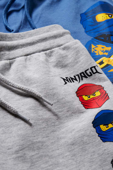 Toddler Boys - Set van 2 - Lego Ninjago - sweatshorts - blauw