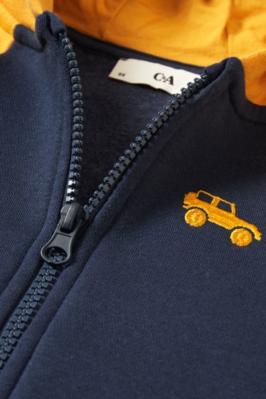 Toddler Boys - Sweatjacke mit Kapuze - dunkelblau