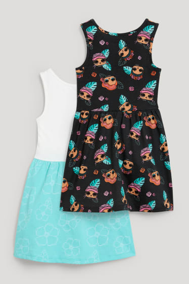 Toddler Girls - Multipack 2er - Kleid - schwarz