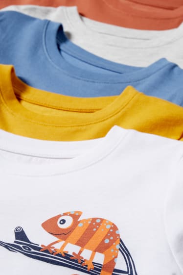 Toddler Boys - Set van 5 - longsleeve - wit