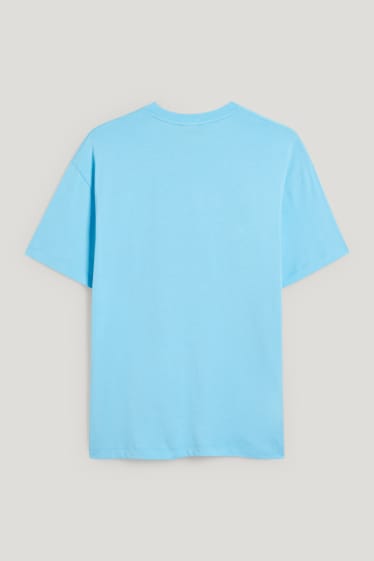 CLOCKHOUSE - T-shirt - unisex - PRIDE - jasnoturkusowy