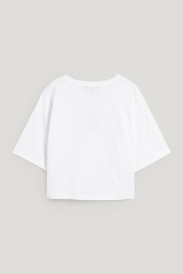 CLOCKHOUSE - krótki t-shirt - unisex - PRIDE - biały