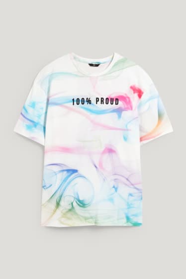 CLOCKHOUSE - camiseta - unisex - PRIDE - multicolor