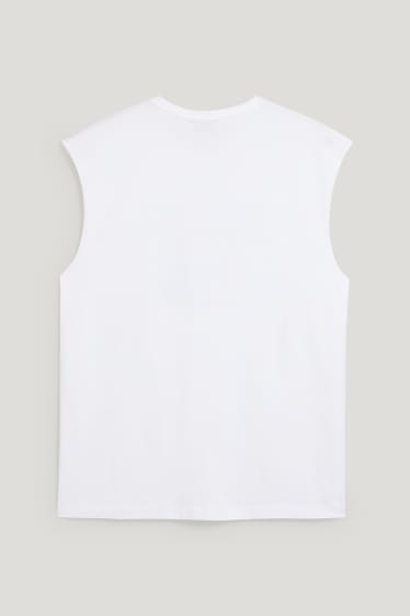 CLOCKHOUSE - top - unisex - PRIDE - blanco