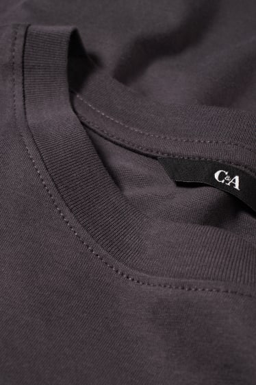 Hombre - Camiseta - gris oscuro