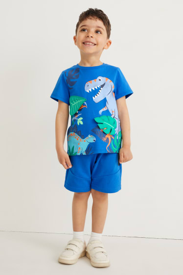 Toddler Boys - Sweatshorts - donkerblauw