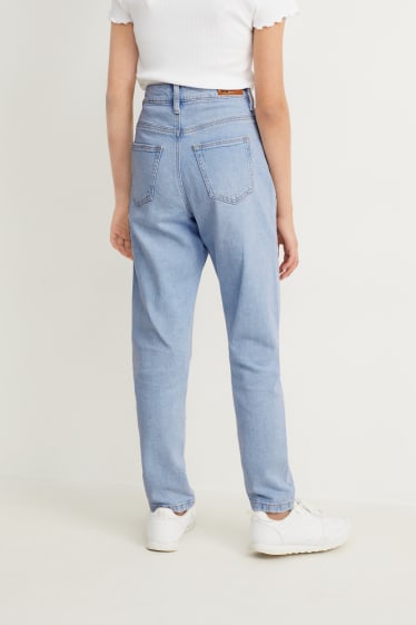 Niñas - Relaxed jeans - vaqueros - azul claro