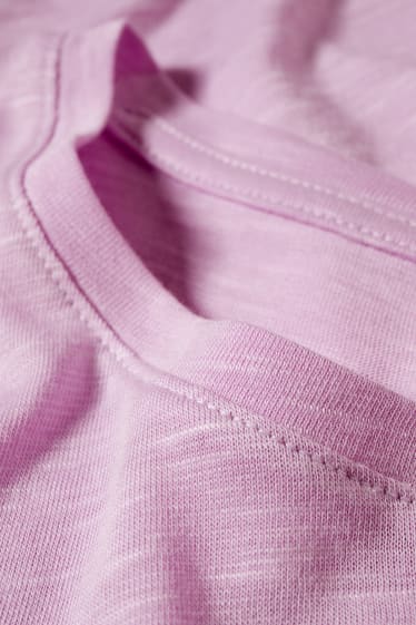 Kobiety - T-shirt basic - jasnofioletowy