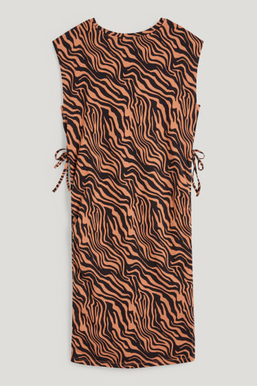 Mujer - Vestido premamá - estampado - negro