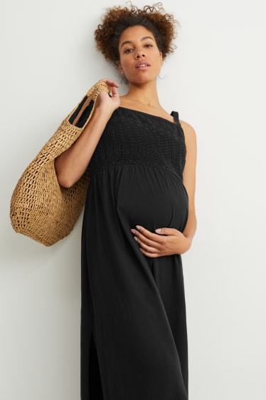 Mujer - Vestido premamá - negro