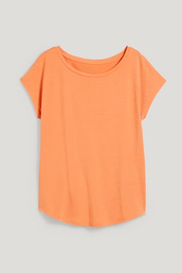 Dames - T-shirt - oranje