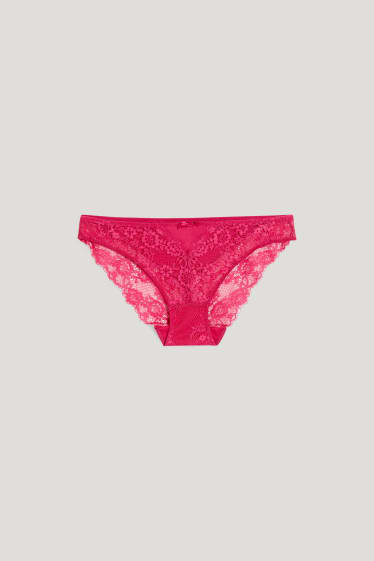 Femmes - Culotte - rose foncé