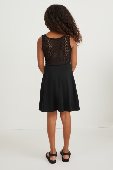 Filles - Robe - noir