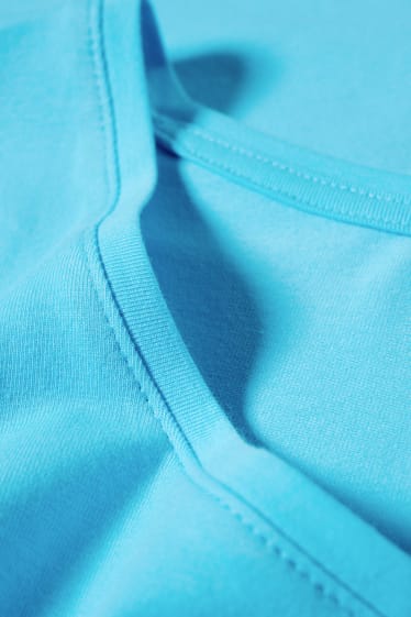 Dames - T-shirt - blauw