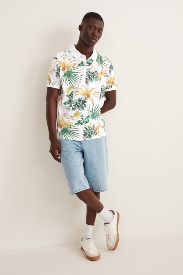 Hombre - Polo - blanco