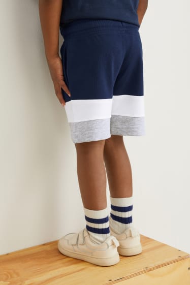 Toddler Boys - Shorts di felpa - blu scuro