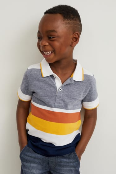 Toddler Boys - Set van 2 - poloshirt - geel