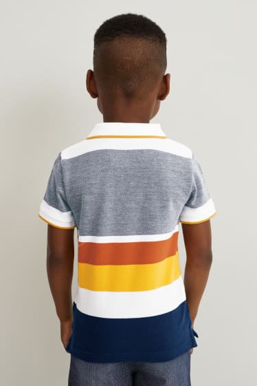 Toddler Boys - Set van 2 - poloshirt - geel