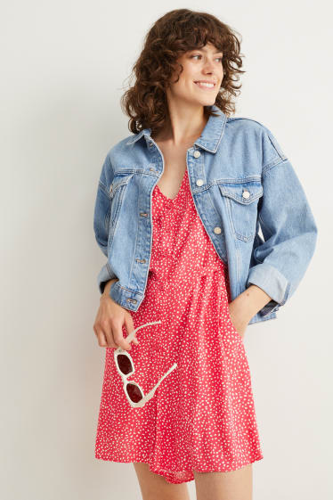 Femmes - Combishort - rose