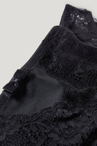 Damen - Slip - schwarz