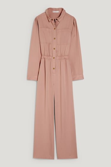 Kids Girls - Lyocell-Jumpsuit - beige