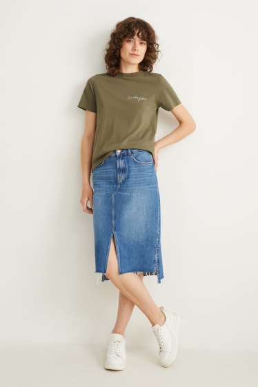 Kobiety - T-shirt - zielony