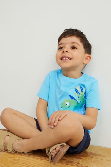 Toddler Boys - Kurzarmshirt - helltürkis