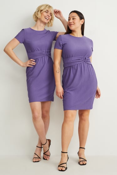 Femmes - Robe fit & flare - violet