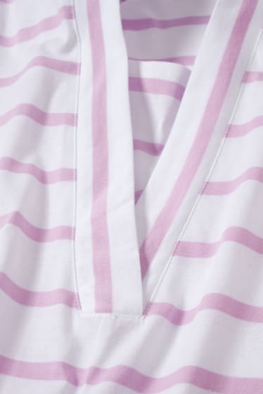 Dames - Top - gestreept - wit