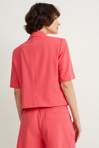 Dames - Blazer - regular fit - fuchsiarood