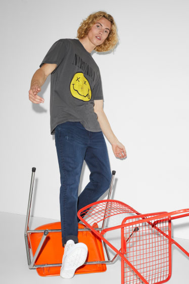 Clockhouse niños - Camiseta - Nirvana - gris oscuro
