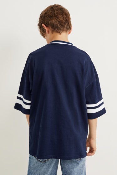 Reverskraag - Yale University - T-shirt - donkerblauw