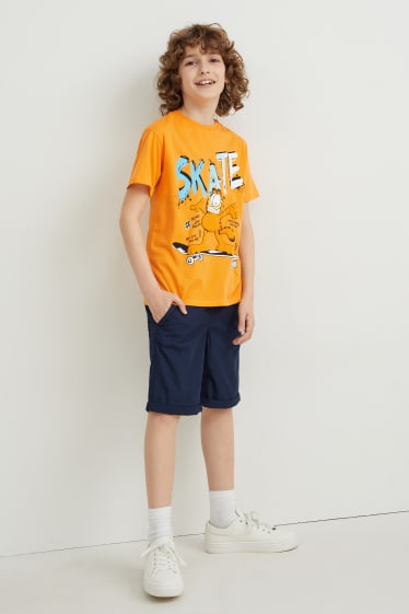 Kids Boys - Garfield - Kurzarmshirt - orange